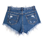 Denim Relaxed-Fit Shorts