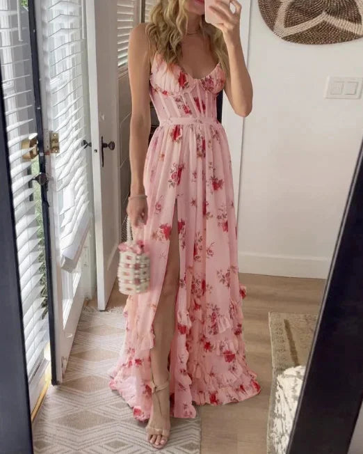 Printed Sleeveless Dress