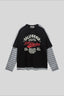 Layered Long-Sleeve California Graphic Tee