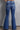 Blue Denim Flared Washed Jeans Secondary image