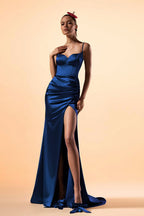 Fitted Strappy Ruched Dress