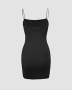 Bodycon Sleeveless Dress with Ruched Details