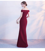 Strapless Evening Dress with a Split Detail