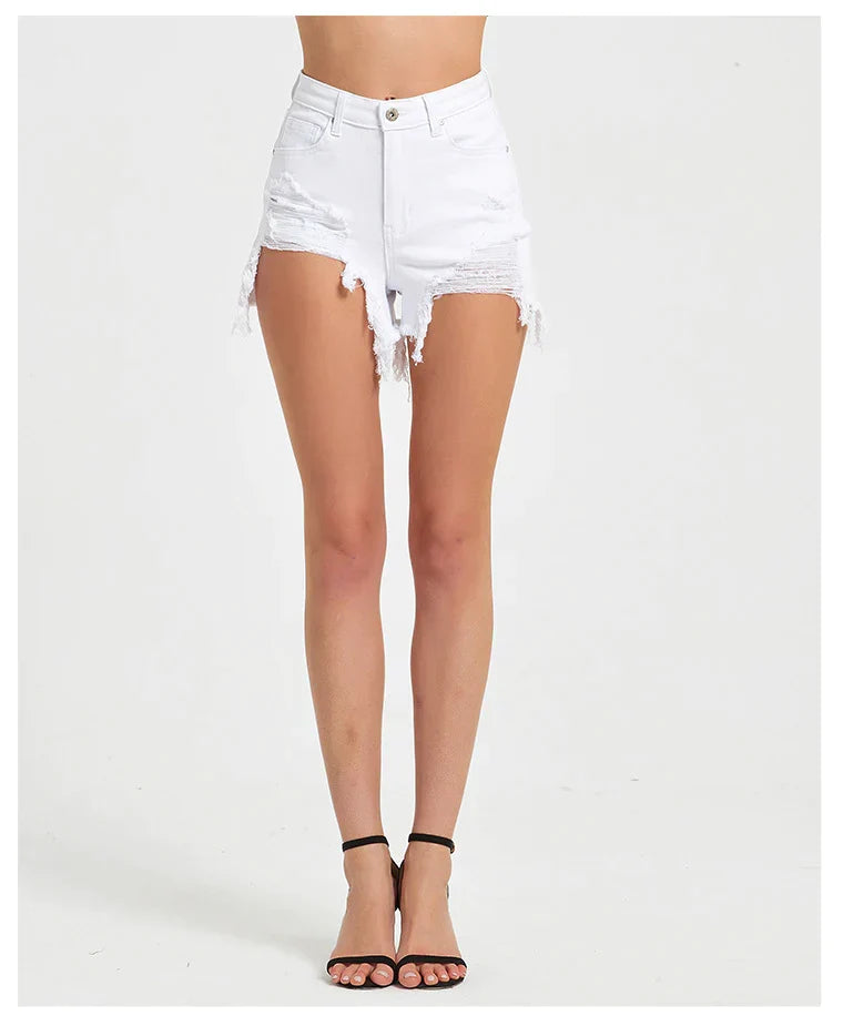 White Relaxed-Fit Wool Pants