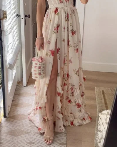 Printed Sleeveless Dress