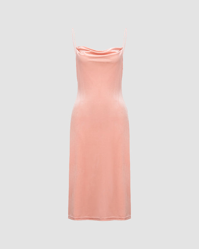 Strappy Maxi Dress with a Cowl Neck Main image