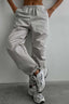 Cargo Relaxed-Fit Pants with Drawstring Detail