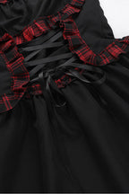 Checked Gothic Dress