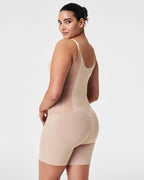Printed Corset-Style Strappy Bodysuit