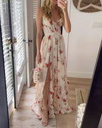 Printed Sleeveless Dress