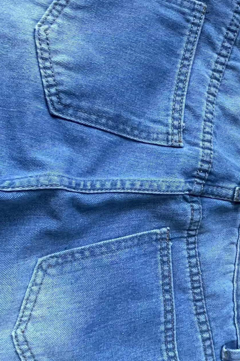 Fitted Washed Jeans