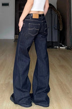 Straight-Leg High-Rise Retro Jeans