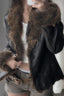 Faux-Leather Coat