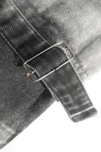 Wide-Leg Denim Washed Jeans