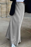 High-Rise Mermaid Maxi Skirt
