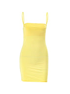 Y2K Bodycon Slip Mini Dress Mini Dresses