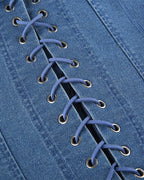 Denim Corset Top