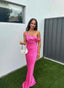 Bias-Cut Draped Asymmetric Dress