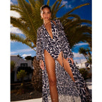 Retro Deep V Swimwear One Piece onepiece-250223