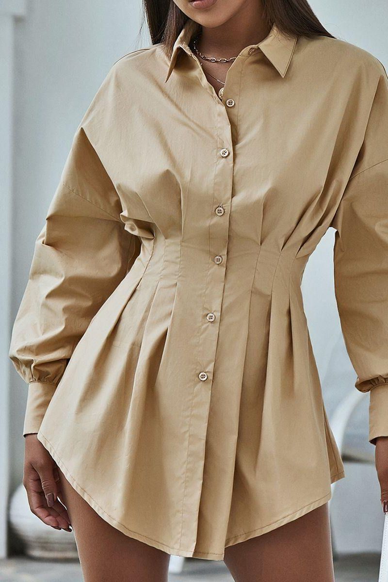 Floral Fitted Long-Sleeve Dress