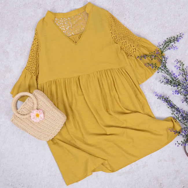 Dress with Lace Details Main image