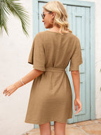 Bell-Sleeve Dress