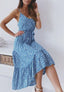 Dress with a High-Low Hem
