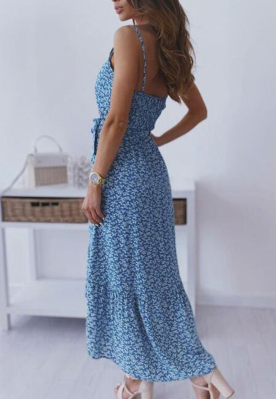 Dress with a High-Low Hem
