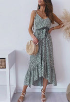 Dress with a High-Low Hem