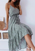 Dress with a High-Low Hem