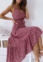 Dress with a High-Low Hem