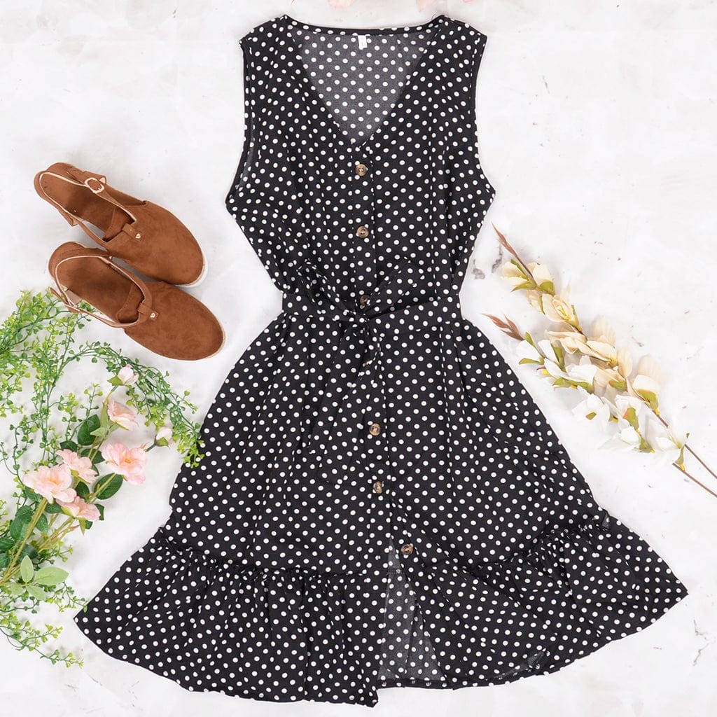 Smocked Wrap-Style Dress with an Off-Shoulder Neck