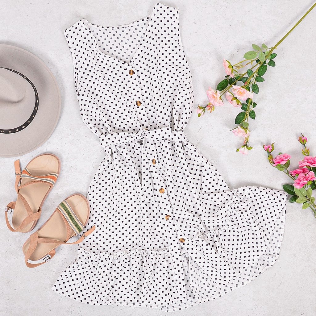 Smocked Wrap-Style Dress with an Off-Shoulder Neck