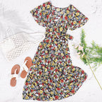 Dress - Flower Wrapped Summer
