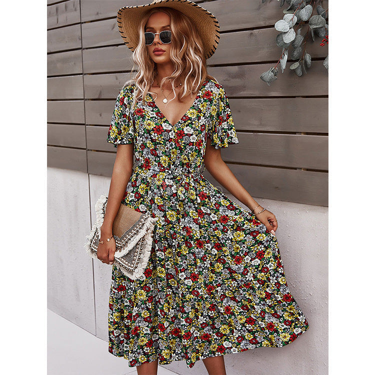 Dress - Flower Wrapped Summer