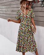 Dress - Flower Wrapped Summer