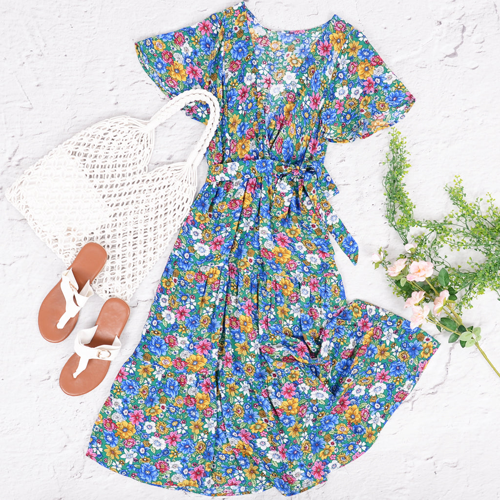 Dress - Flower Wrapped Summer