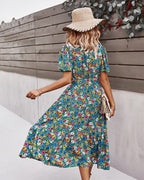 Dress - Flower Wrapped Summer