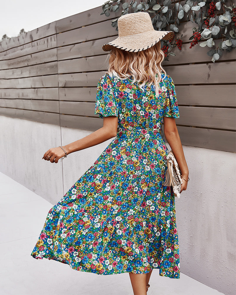 Dress - Flower Wrapped Summer