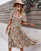 Dress - Flower Wrapped Summer