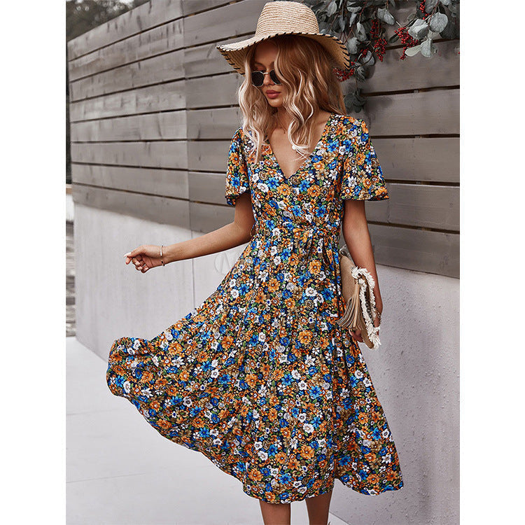Dress - Flower Wrapped Summer