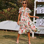 Floral Ruffled Dress