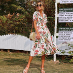 Floral Ruffled Dress