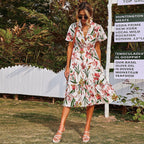 Floral Ruffled Dress