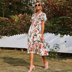 Floral Ruffled Dress