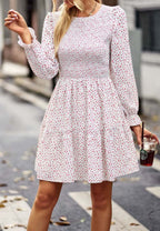 Floral Smocked Long Dress