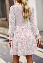 Floral Smocked Long Dress