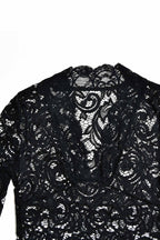 Lace Dress with a V-Neck