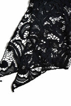 Lace Dress with a V-Neck