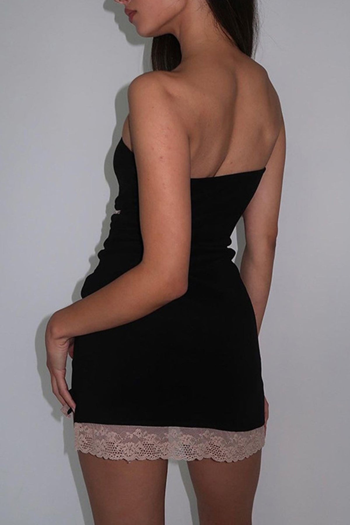 Bodycon Strapless Mini Dress